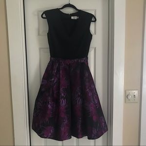 Eliza J v neck cocktail dress, size 8